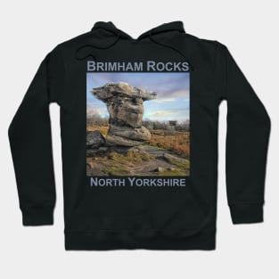 Brimham Rocks in Autumn, North Yorkshire gift Hoodie